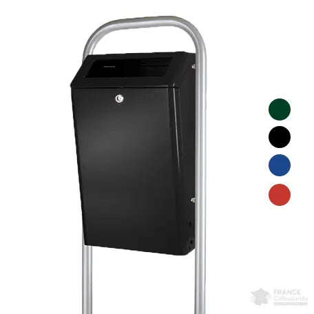 Poubelle d'extérieur 50L coloris au choix