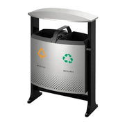 Poubelle d'extérieur tri sélectif 2 X 39L
