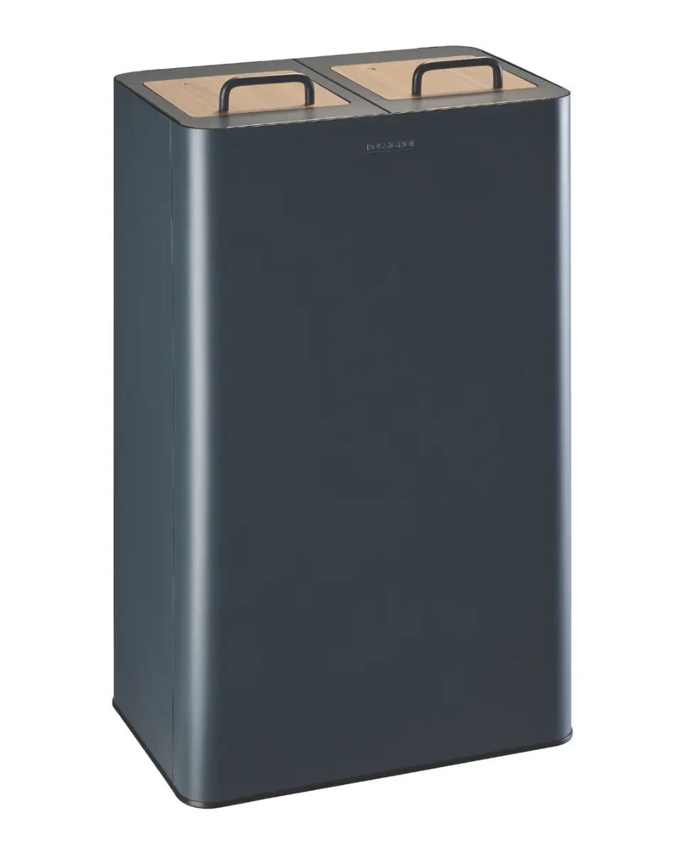 Poubelle de tri sélectif 2X40L avec couvercles Venus Signature Rossignol