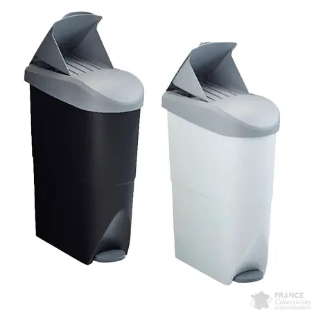 Poubelle à pédale hygiène féminine 15L Hera france collectivités