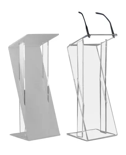 Pupitre plexiglas en z france collectivités