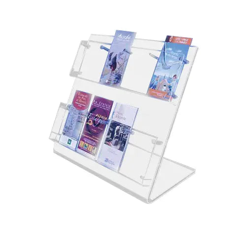 Présentoir de comptoir multi places france collectivités