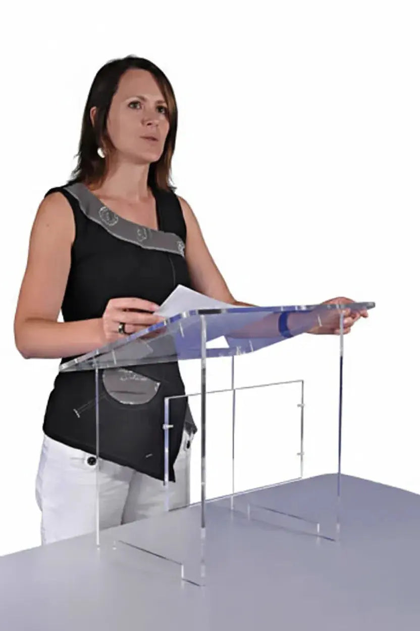 Pupitre de table plexiglass