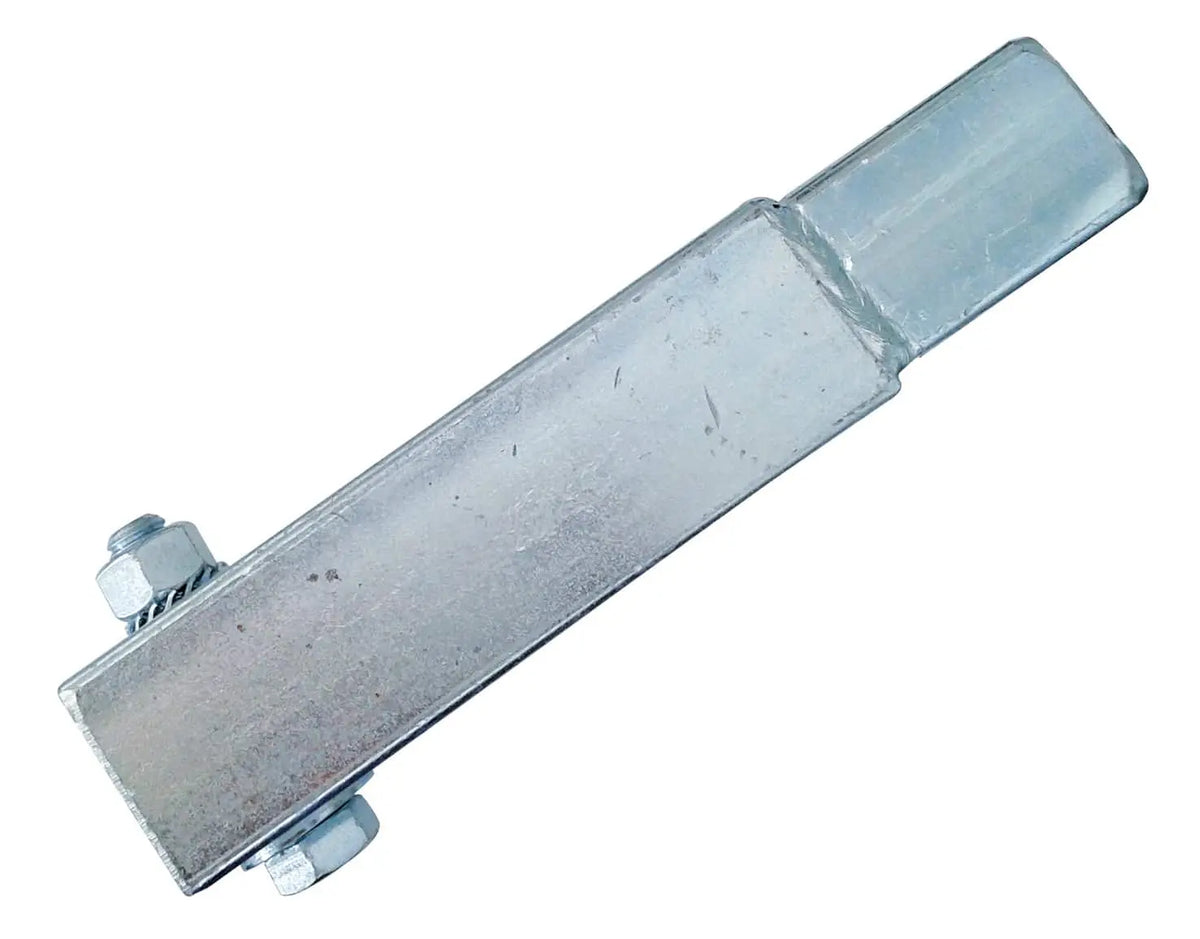 Rallonge acier galvanisé 40 x 40 mm, longueur 150 mm, pour fixations AE40 et AE38