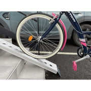 Rampe pour vélo pliante en aluminium - Avec son sac de transport - France Collectivités