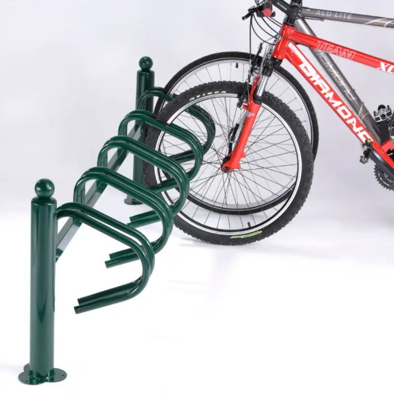 Râtelier New York Mottez 3, 5 ou 10 vélos côte à côte - France Collectivités