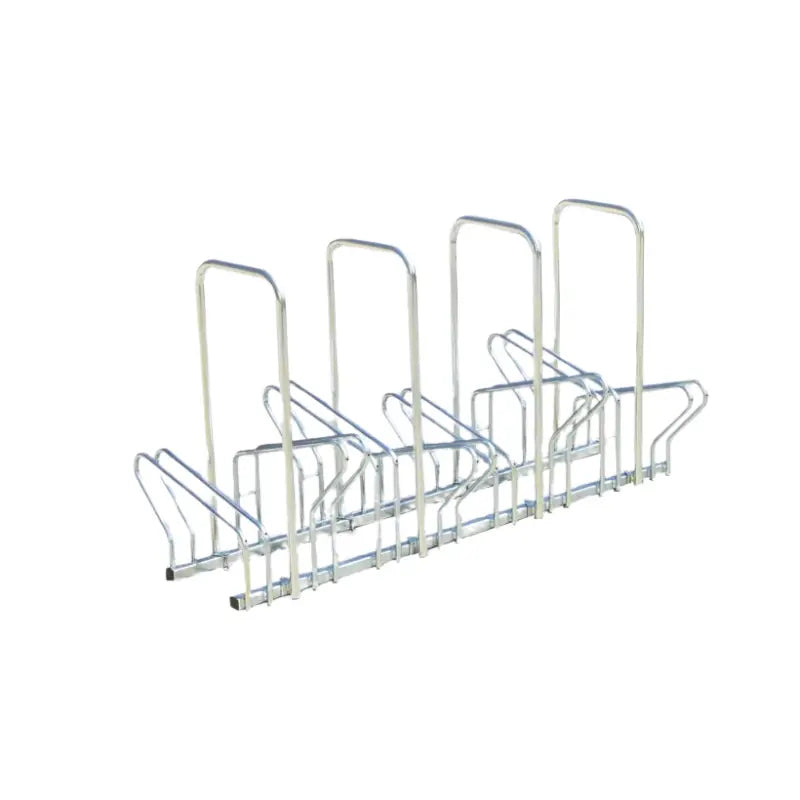 Râtelier vélo hollandais face à face Mottez avec arceaux antivol de 83 cm