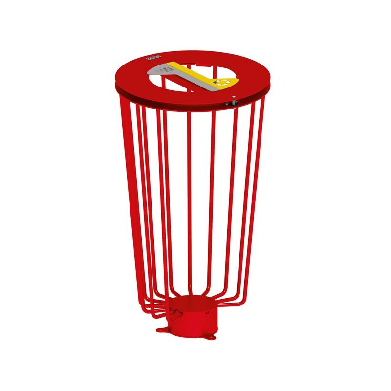 Corbeille Lofoten Vigipirate tri sélectif 2 flux