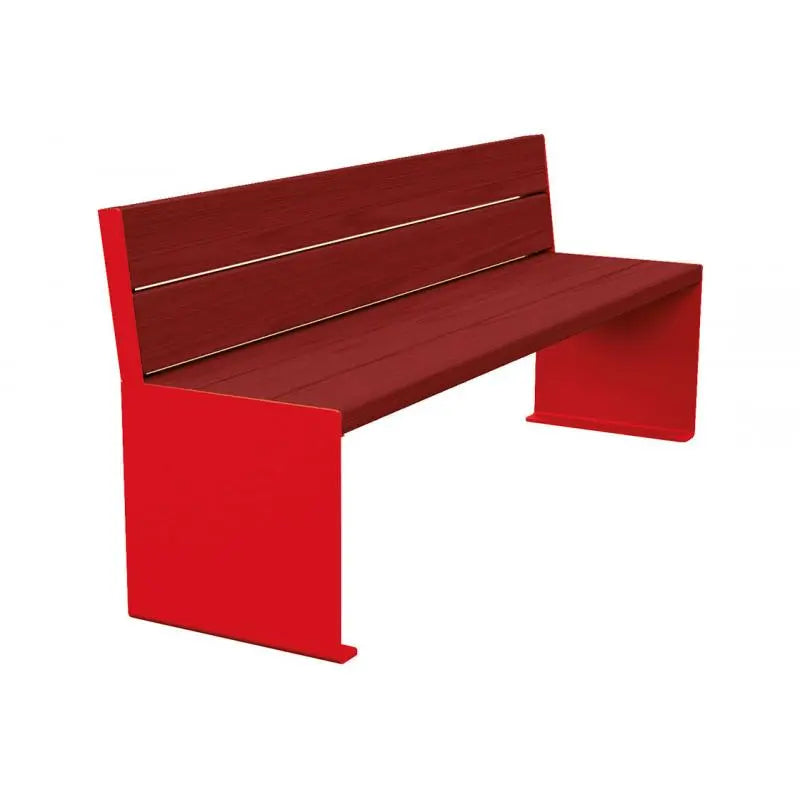 Banc bois et acier KUB