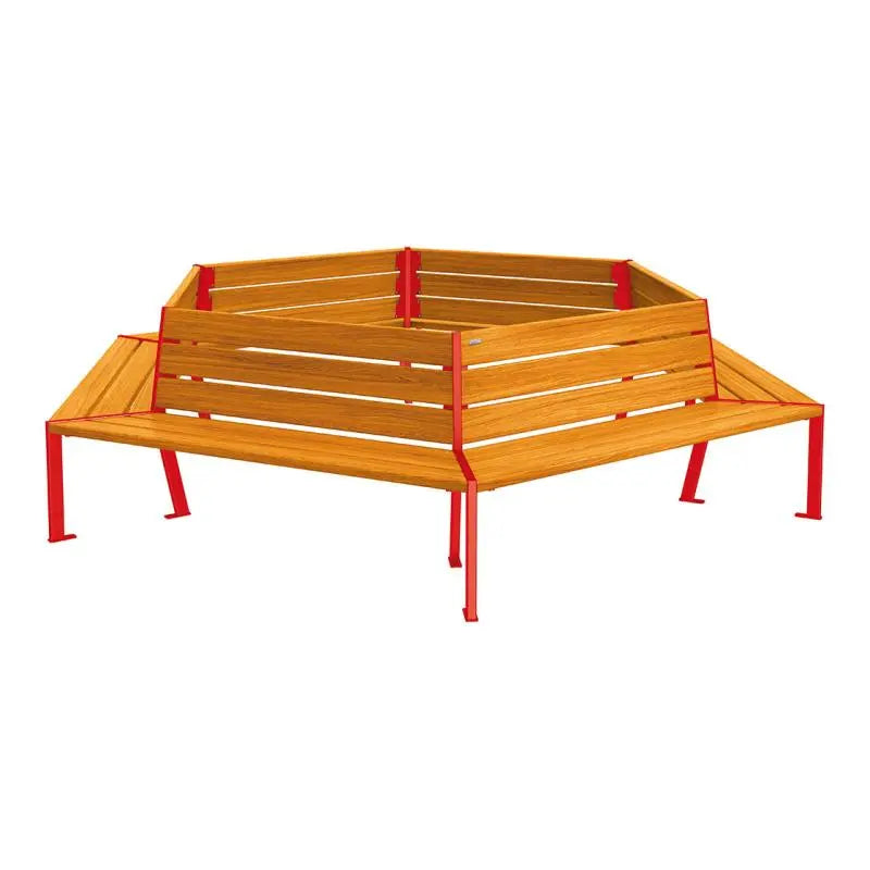 Banc tour d'arbre Silaos