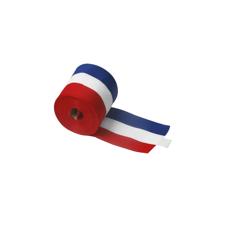 Ruban tricolore 100 mm inauguration Cérémonies france collectivités