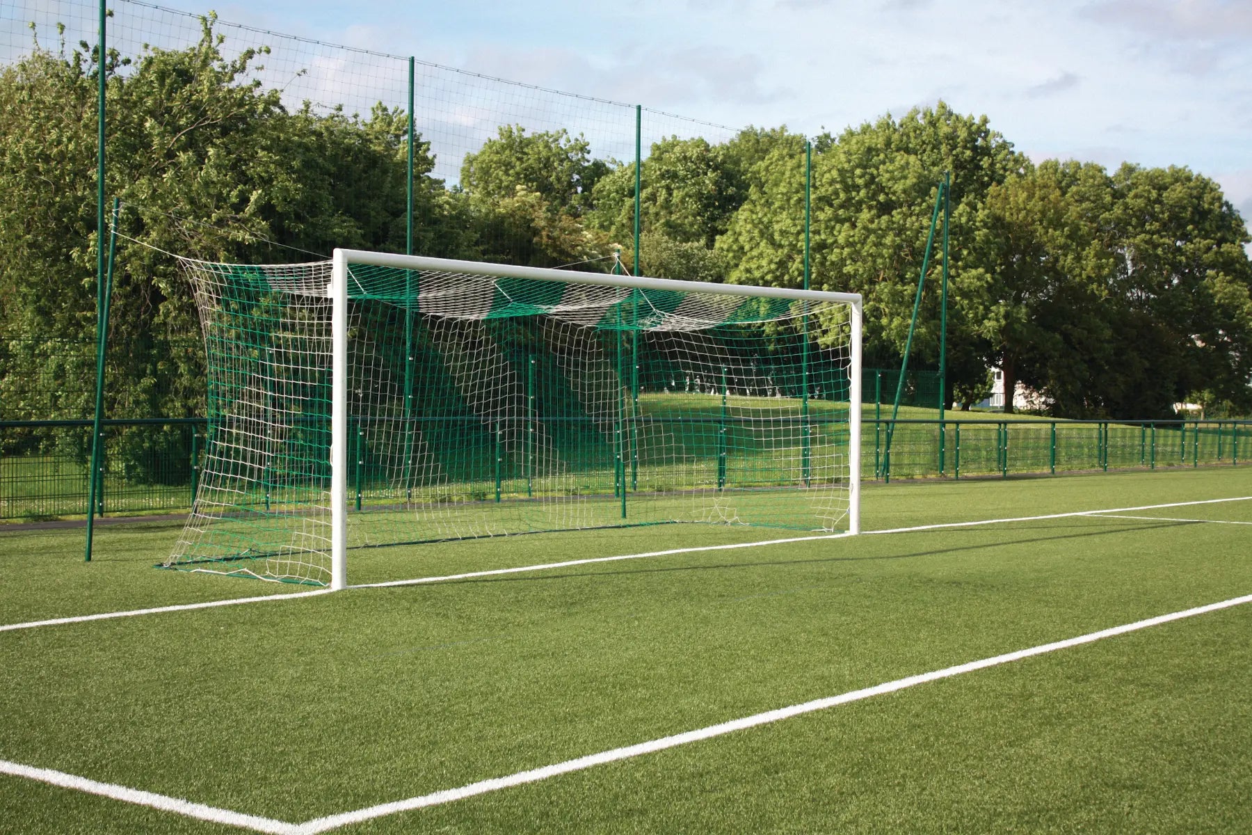 Buts de football à 11 acier avec crochets france collectivités