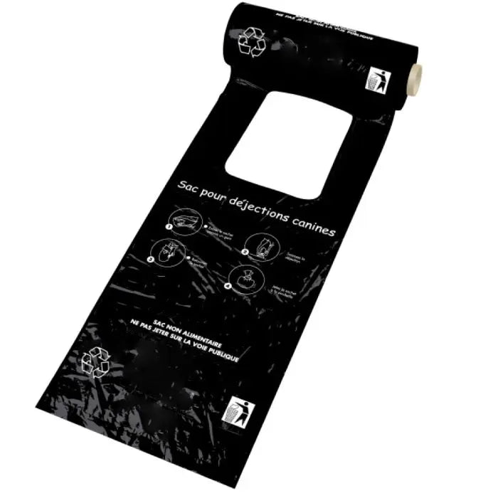 Sachets à déjections canines - rouleau france collectivités