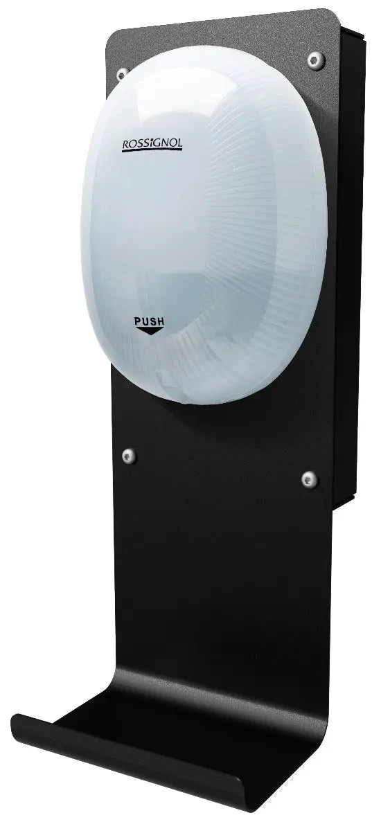 Station de désinfection des mains à coude murale ou pour poteau Sanimains Rossignol