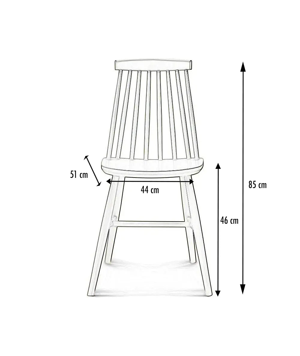 Chaise bois Faro france collectivités