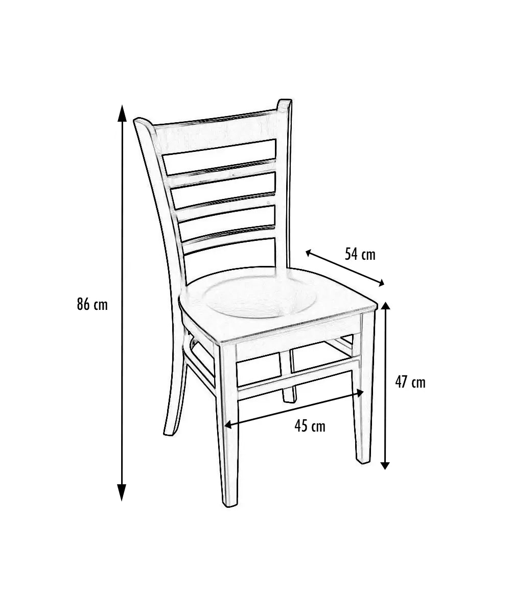 Chaise bois Topaze france collectivités