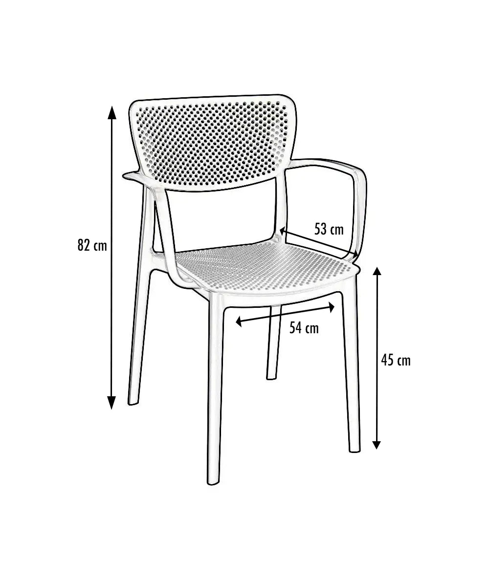 Fauteuil polypro Loft france collectivités