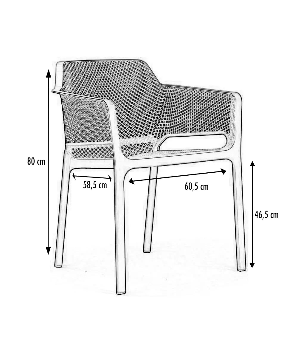 Fauteuil polypro Net france collectivités