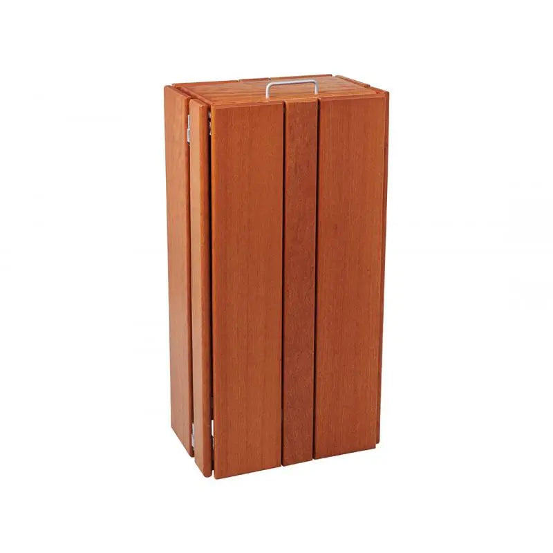Corbeille Séville rectangulaire 100 litres bois lasuré chêne clair