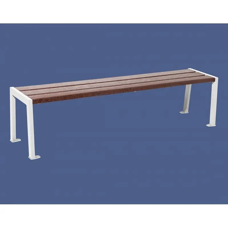 Banquette Silaos acier et plastique recyclé