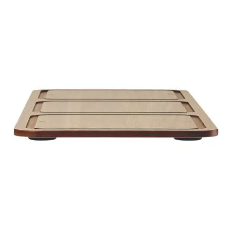 Socle pour poubelle de tri Solstice Signature sur pied ou sur roulettes Rossignol