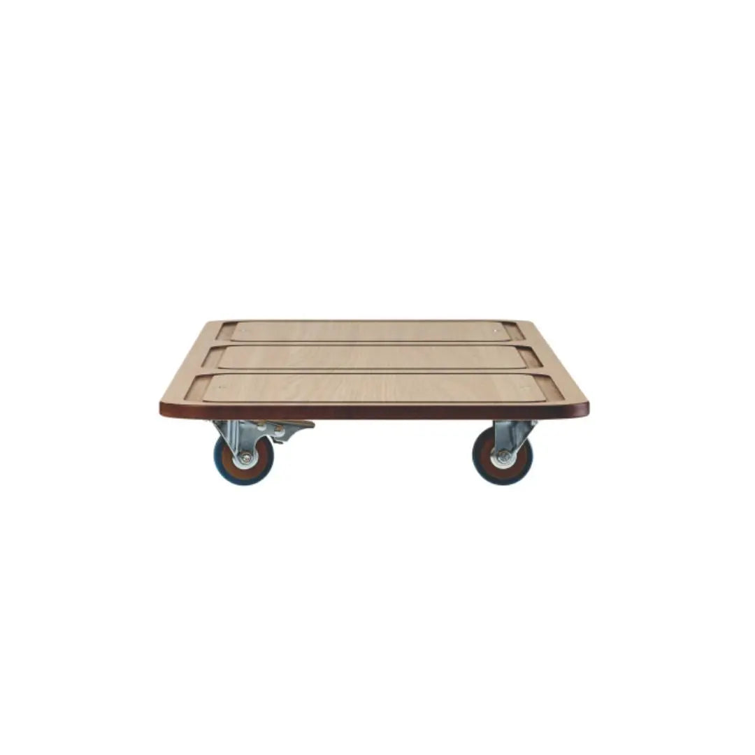 Socle pour poubelle de tri Solstice Signature sur pied ou sur roulettes - France Collectivités