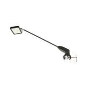 Spot led sur perche noir + fixation etau ronde france collectivités