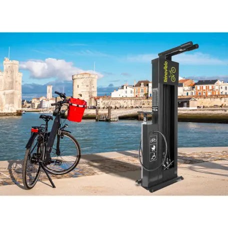 Station d'entretien et de gonflage pour vélos - Rénov'élo - France Collectivités