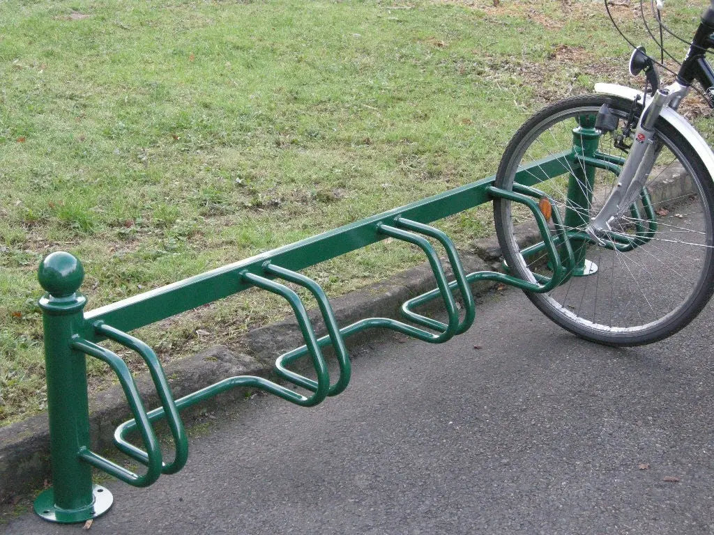 Support vélos Tourmalet simple 5 places - France Collectivités