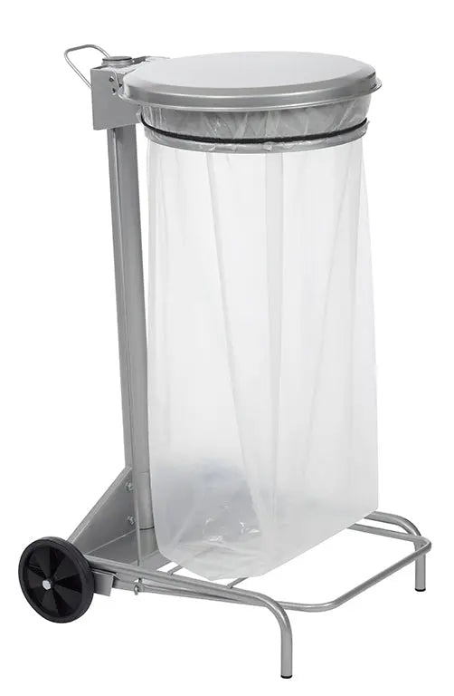 Support sac poubelle 110 L à pédale Collecroule Rossignol