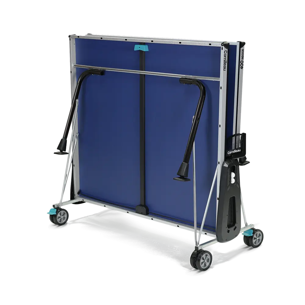 Cornilleau 400 Indoor, table pliante sur roues spéciales indoor