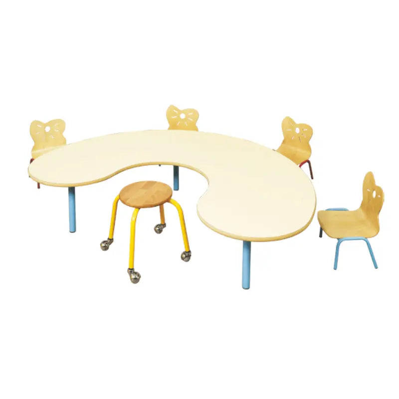Table de crèche en haricot Babi Color france collectivités