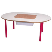 Table bac à sable ovale france collectivités
