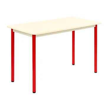 Table rectangle Evoluti'v 120 x 80 cm france collectivités