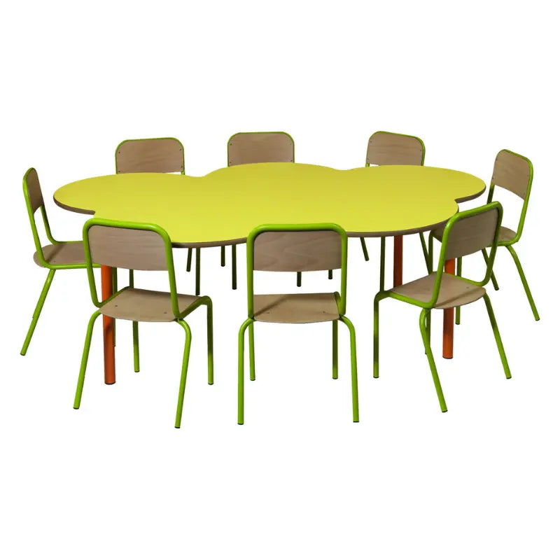 Table scolaire maternelle fleur france collectivités