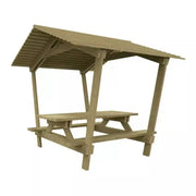 Table pique-nique Castor avec toit
