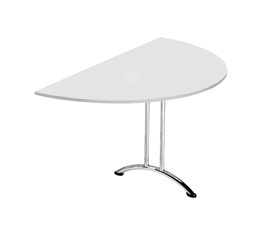Table pliante mélaminée pieds courbés chromés - France Collectivités