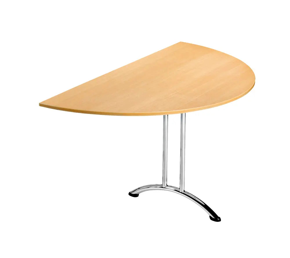 Table pliante stratifiée pieds courbés chromés - France Collectivités