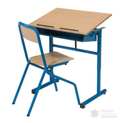 Table à plateau inclinable et piètement réglable EZY france collectivités