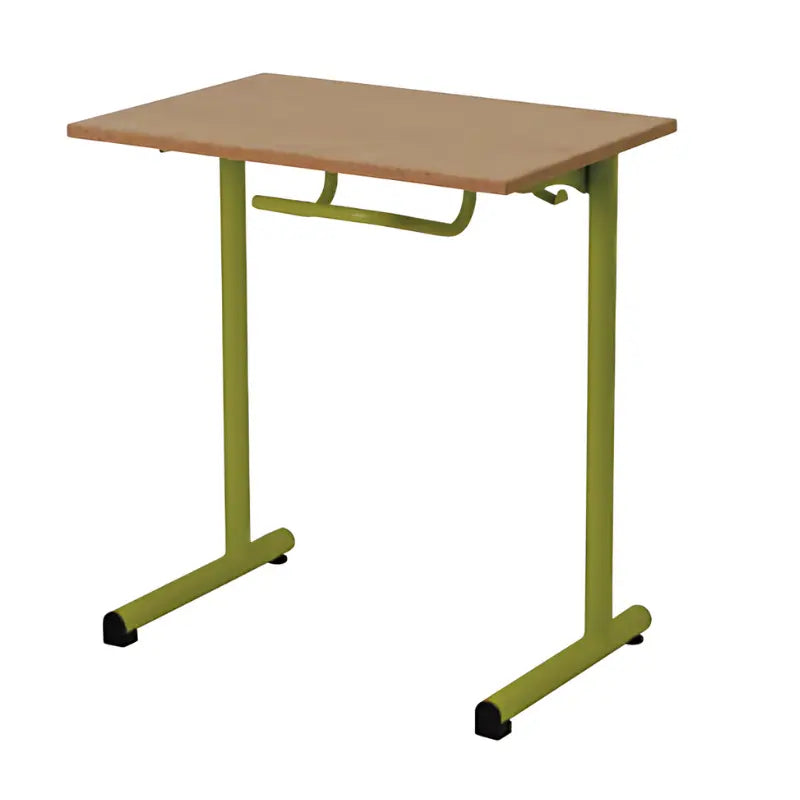 Table scolaire élémentaire avec appui sous table Azur france collectivités