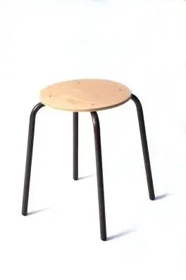 Tabouret visiteur en bois Caray