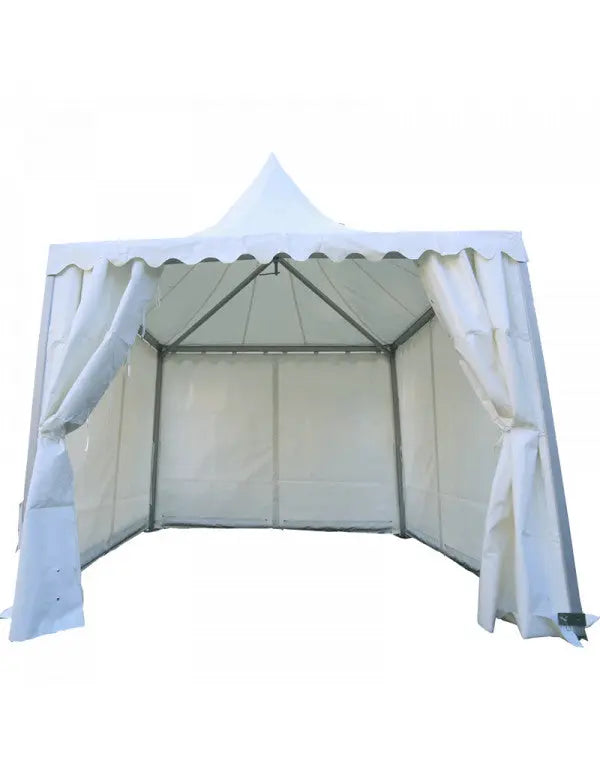 Tente Pagode alu garden 3 x 3 m - Complète france collectivités