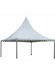 Tente Pagode alu garden 4 x 4 m toit + armature france collectivités