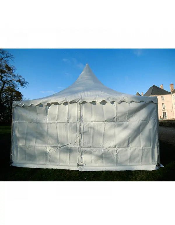 Tente Pagode alu garden 5 x 5 m - Complète france collectivités