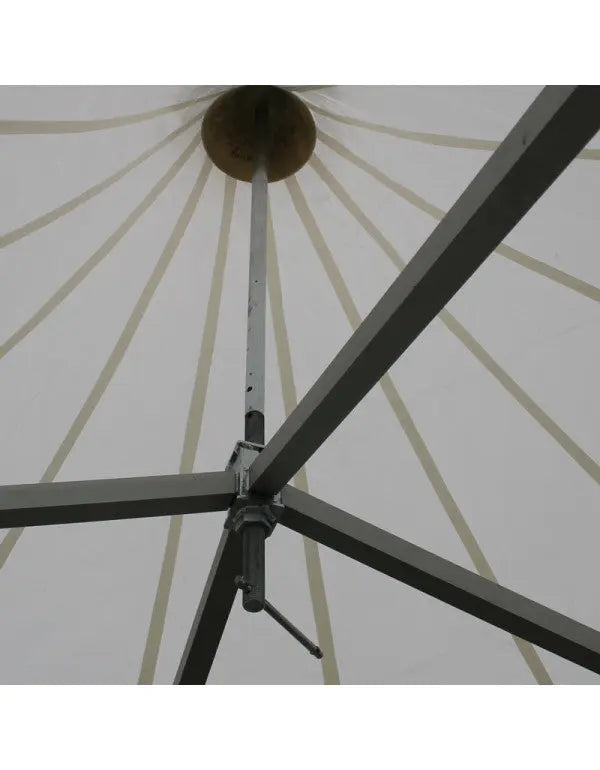 Tente Pagode alu garden 5 x 5 m - Complète france collectivités