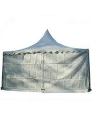 Tente Pagode alu garden 5 x 5 m - Complète france collectivités