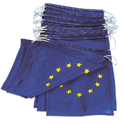 Guirlande drapeau Europe 5 ou 10 m france collectivités