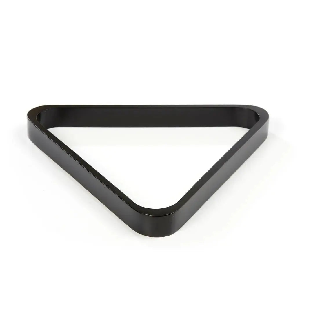 Triangle noir en bois pour jeu de billes pour billard américain, billes de 57mm