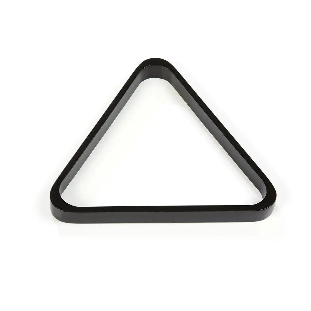 Triangle noir en bois pour jeu de billes pour billard américain, billes de 57mm