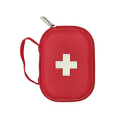 Trousse de secours Farmor spéciale Rando TRO 7010 FLR en PU rouge fluo, format compact pour sac à dos